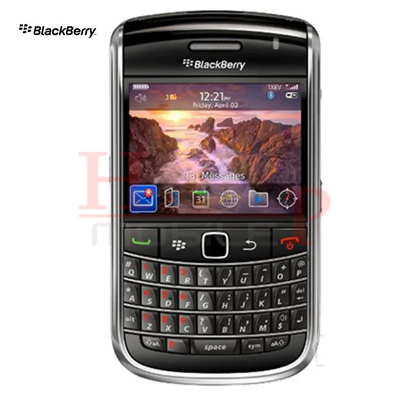 Разблокированный Оригинальный сотовый телефон 3G Bold 9650 GPS 3 2 МП Wi Fi бесплатная