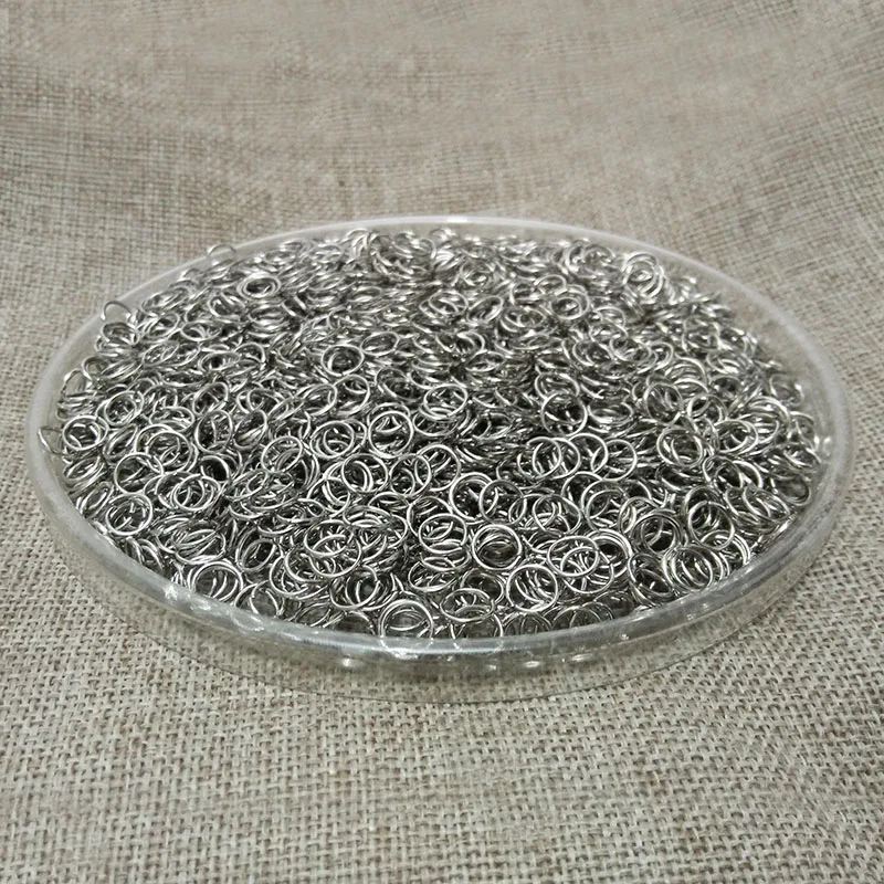 Соединительные кольца для ювелирных изделий разрезное кольцо крючки из ожерелья