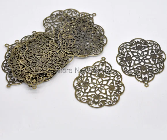 Свободная деталь цветочные оболочки розетки детали для рукоделия 58x48 мм J0582|diy