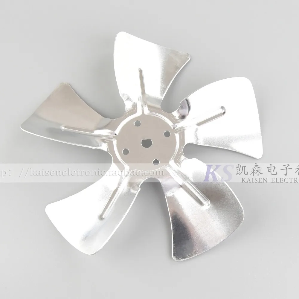 

Diameter 140mm*25mm Five-leaf high temperature resistance Corrosion-resistant aluminum alloy Oven motor fan axial flow vane