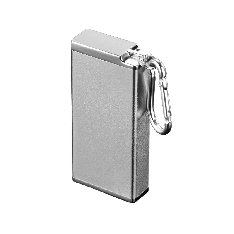 Aluminum Alloy Men's And Women's Cigarette Boxes Portable Can Engrave Name | Дом и сад