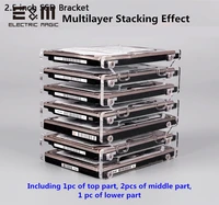 2 5 inch drive ssd frame bracket box multi bit stacking hd docking station base multilayer stacking test bech open air case