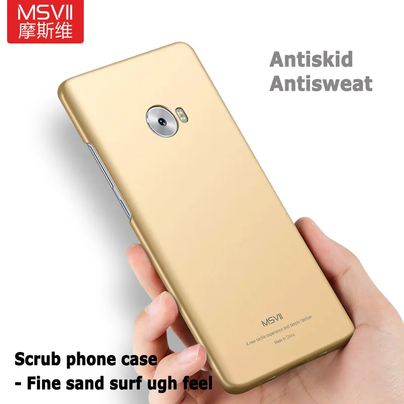 100% Оригинальный брендовый Роскошный чехол MSVII для xiaomi mi note 2 жесткий простой и