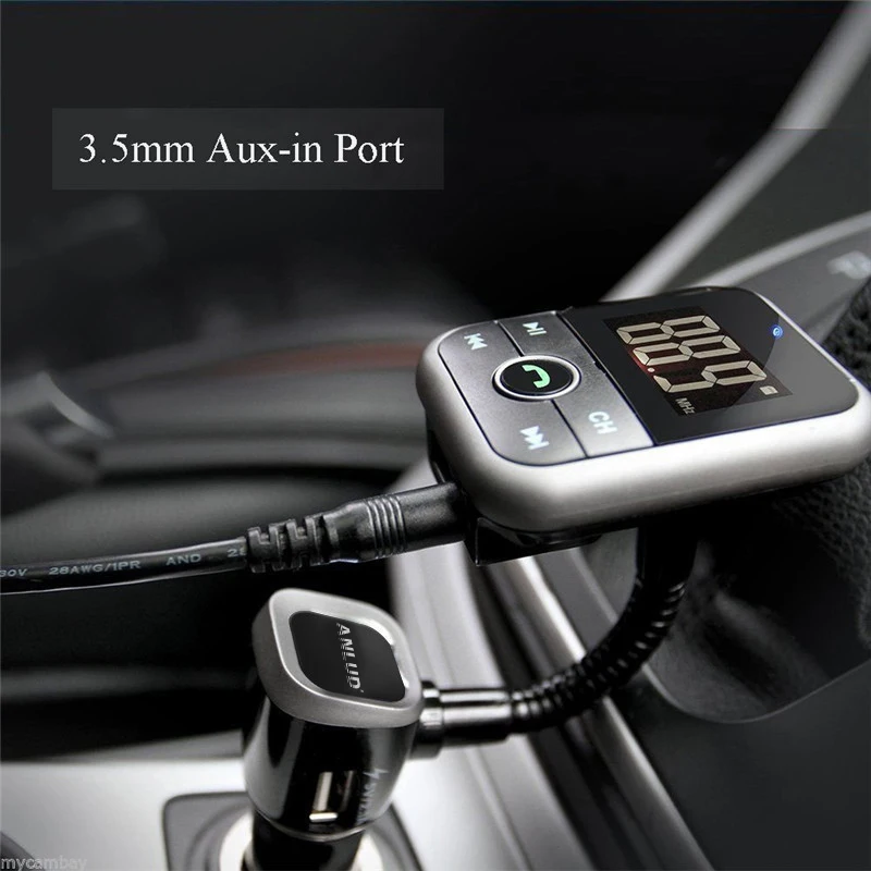 Anlud Bluetooth гарнитура для авто MP3 плееры громкой связи Беспроводной передатчик