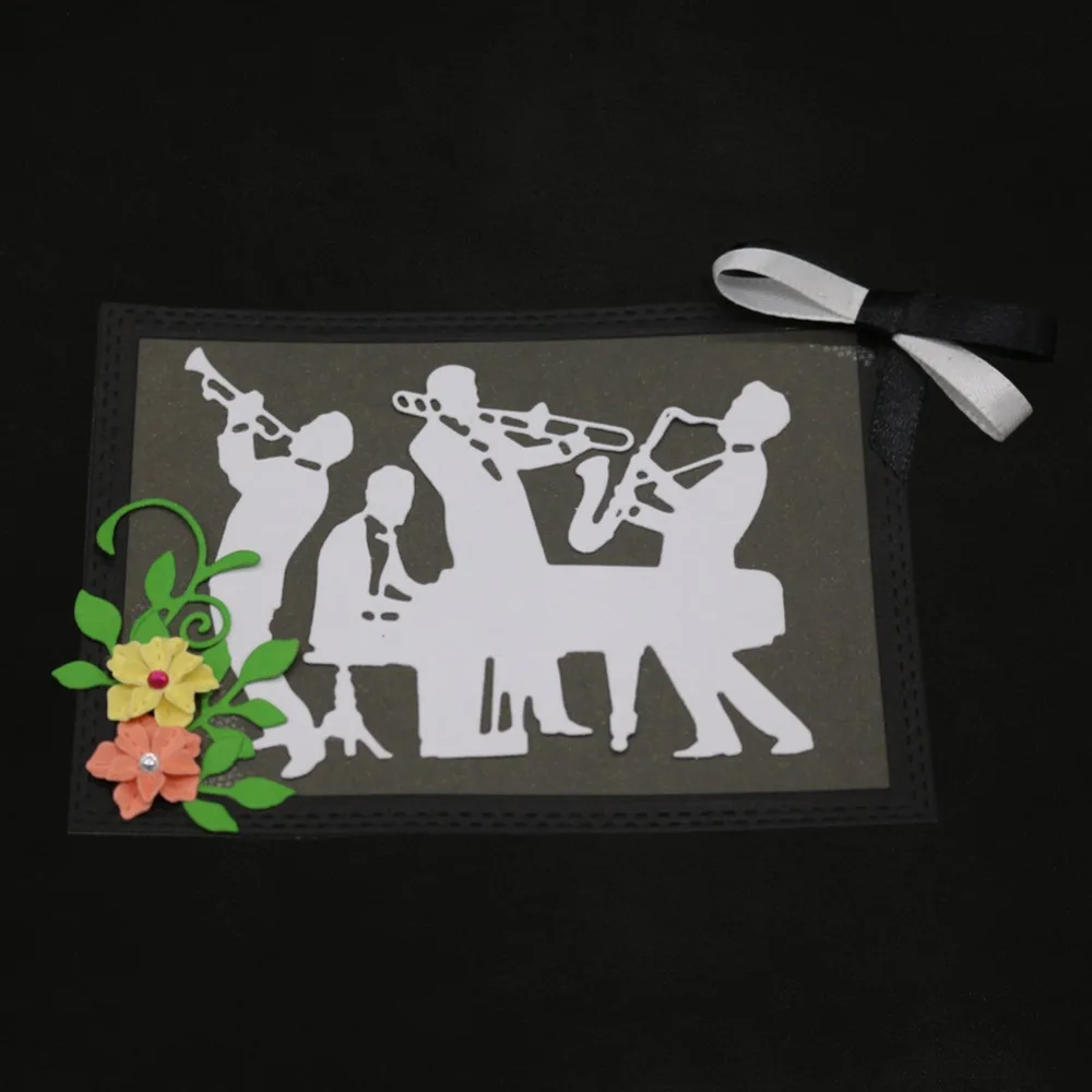 Металлическая фигурка человека из стали трафарет для рукоделия скрапбукинга