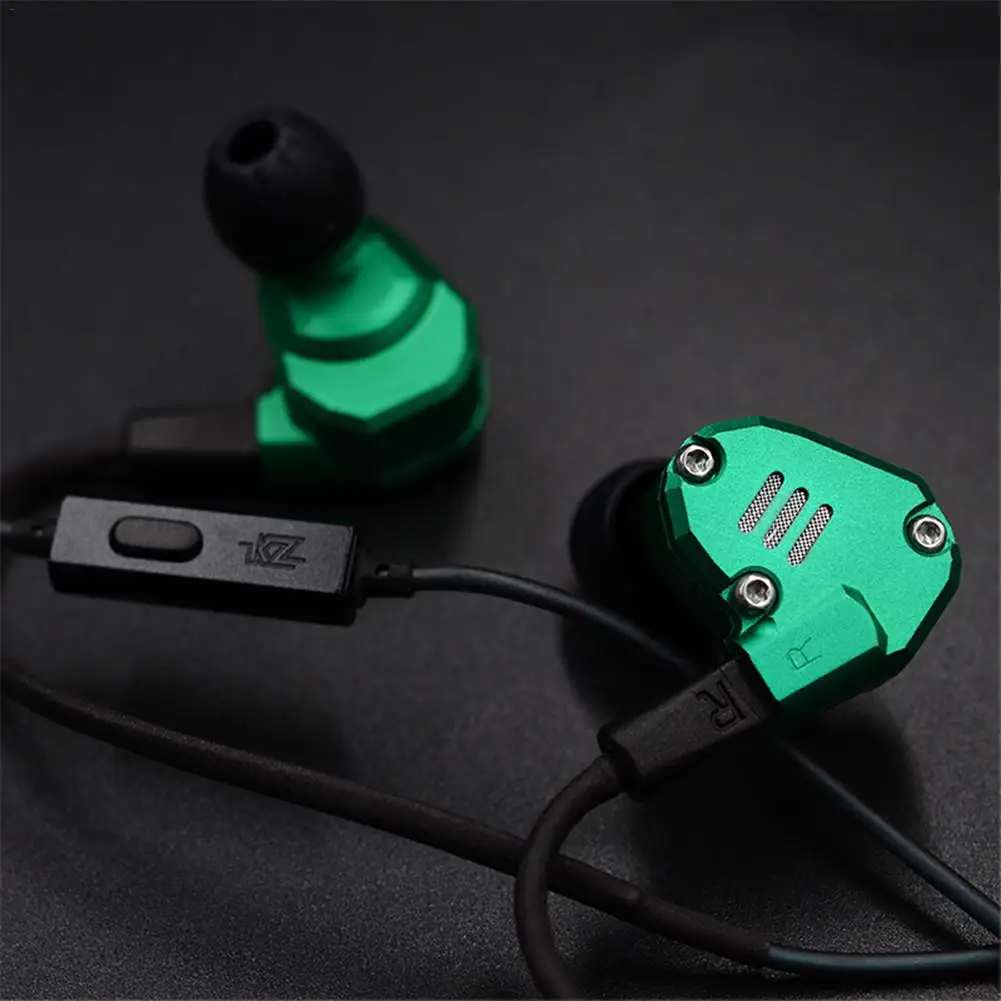 ZS6 Eight Driver Dynamic Wired Portable Earphones In Ear HIFI Stereo Sport Headset Detachable Bluetooth Earphone with mic | Электроника