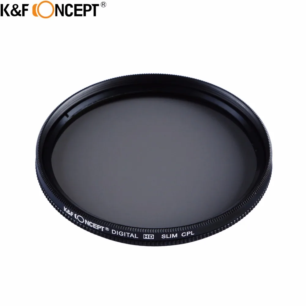 K & F CONCEPT UV + CPL FLD ND4 Набор фильтров для камеры нейтральной плотности Оптическое