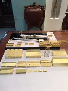 Здание пирса Второй мировой войны в масштабе 1350