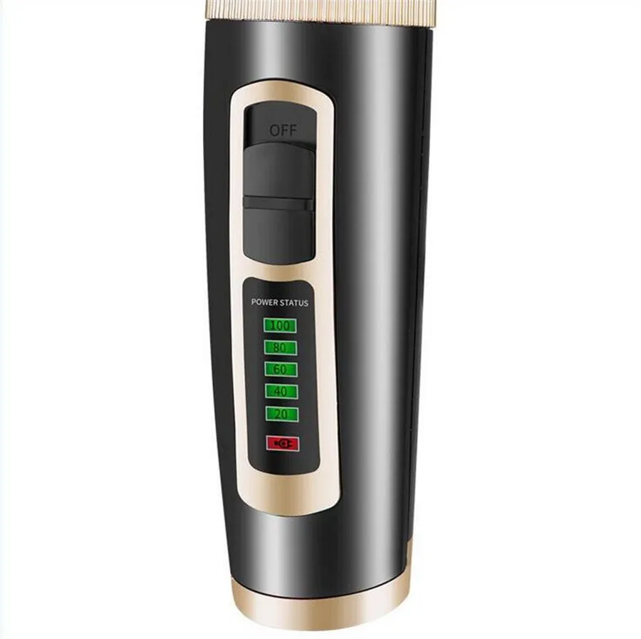 Профессиональная электрическая машинка для стрижки волос титановое лезвие