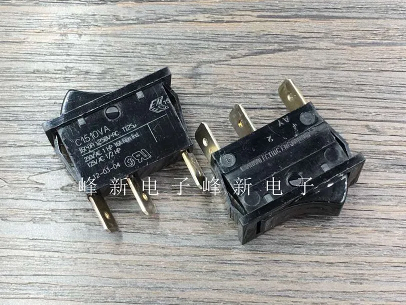

Original new 100% C1510VA 3pin 2gear rocker switch bButton warping power switch starts 16A 250V