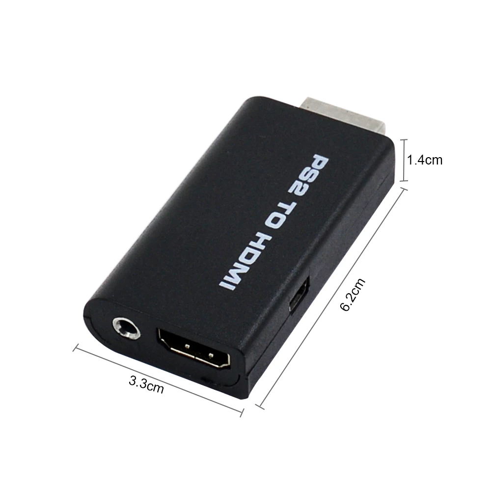 HDV G300 для PS2 HDMI 480i/480p/576i + 3 5 мм аудиовыход аудио видео конвертер адаптер