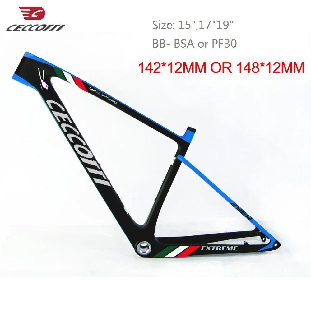 Новейшая карбоновая mtb рама 29er 27,5 ER 15 17 19 BSA BB30 коническая рама для горного велосипеда 2 года