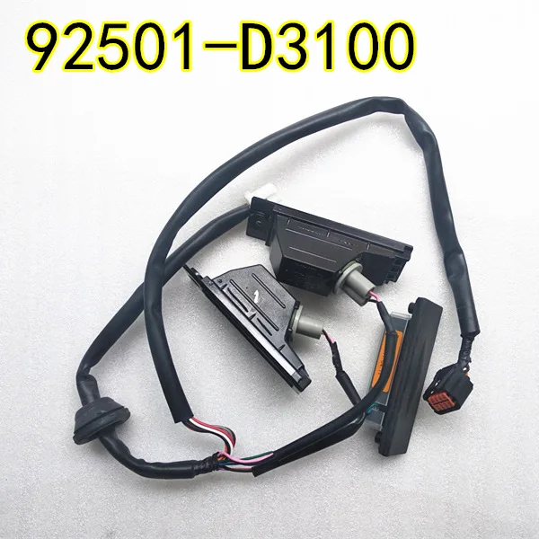 Фары заднего номерного знака Assy для освещения Tucson 2015 2017OEM 92501D3100|Крышки и детали