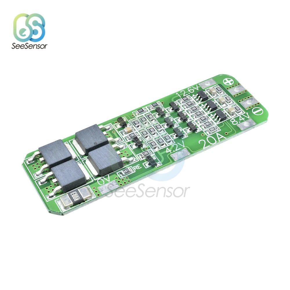 3S 20A литий ионная литиевая батарея 18650 зарядное устройство PCB BMS Защитная плата для