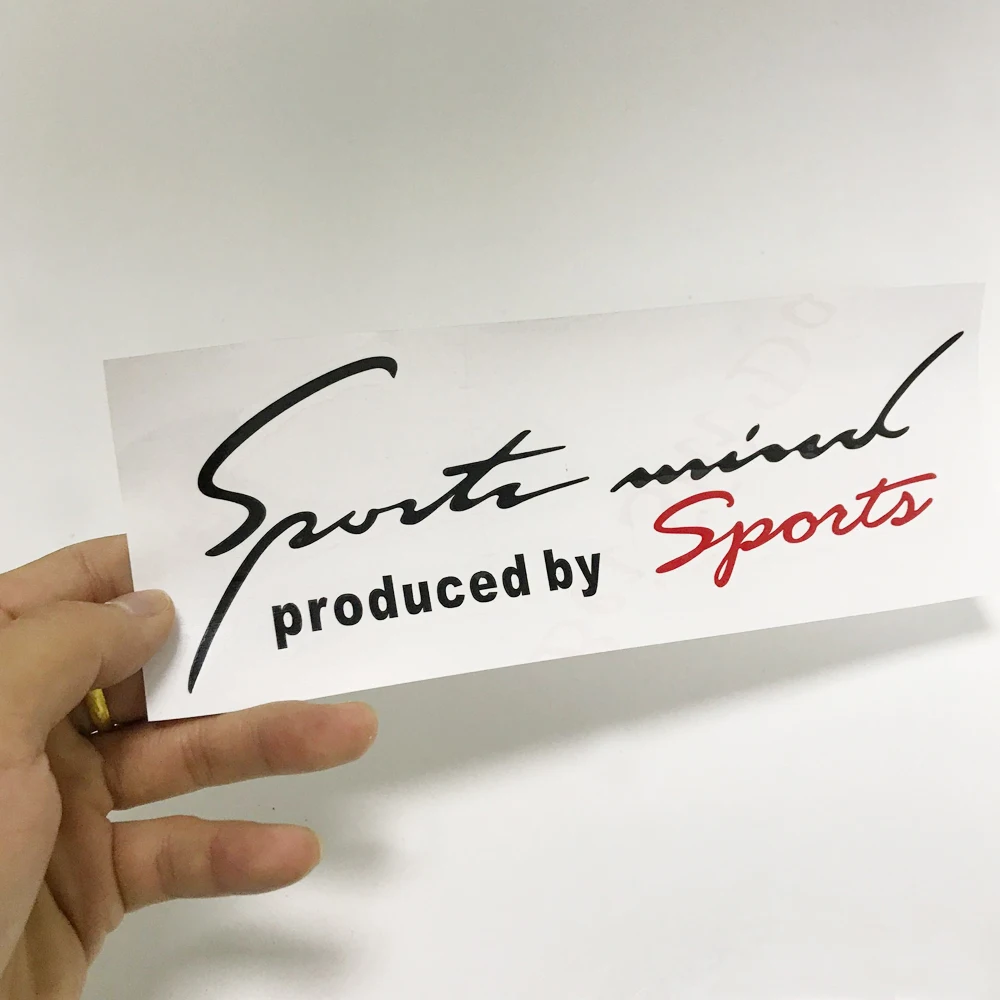 5 шт. спортивные наклейки произведенные спортивным автомобилем с эмблемой для