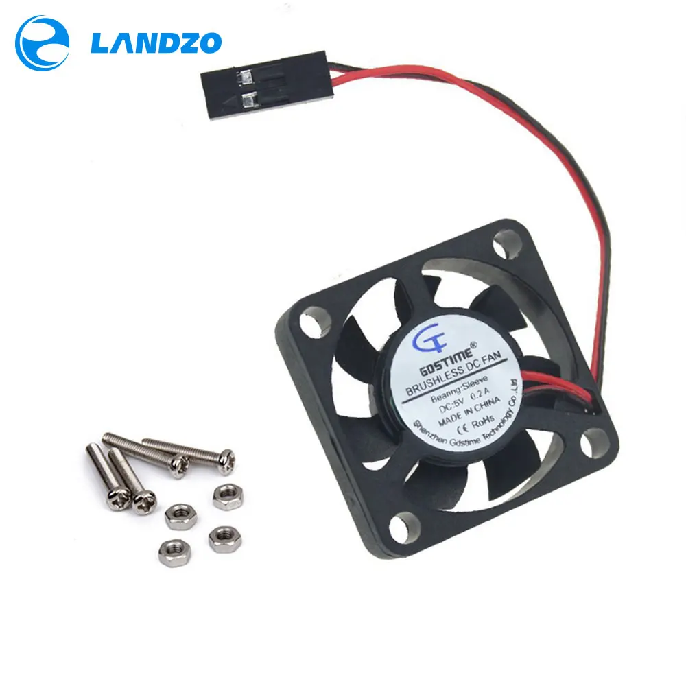 Raspberry Pi 3 Model B охлаждающий вентилятор для ЦП акриловый чехол/5 В plug-in and play/Поддержка