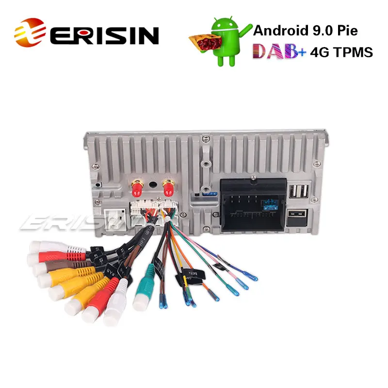 Erisin ES4826S 8 &quotAndroid 9 0 Авторадио GPS DAB + CD TNT RDS USB Bluetooth для Skoda Octavia Yeti Superb|Автомагнитолы|