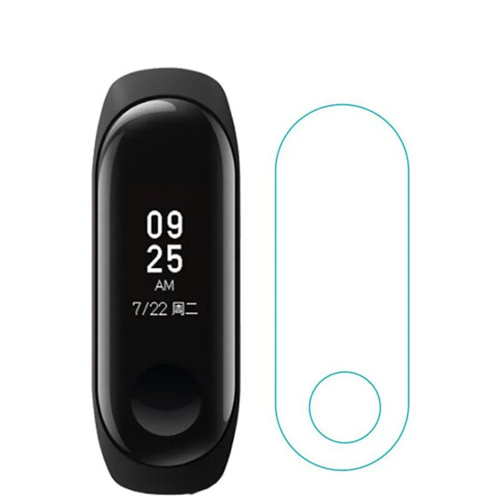 Защитная пленка для экрана Xiaomi Mi Band 3 Смарт браслет полупокрытие Защитные пленки