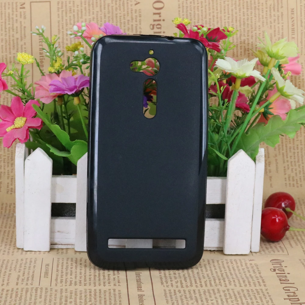 Чехол для Asus Zenfone Go ZB500KL оригинальный мягкий прозрачный силиконовый чехол из ТПУ