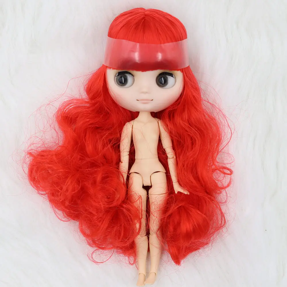 Ледяной DBS Blyth Срединная кукла No.7 из матовой кожи 20 см 1/8 BJD совместное жеста рукой