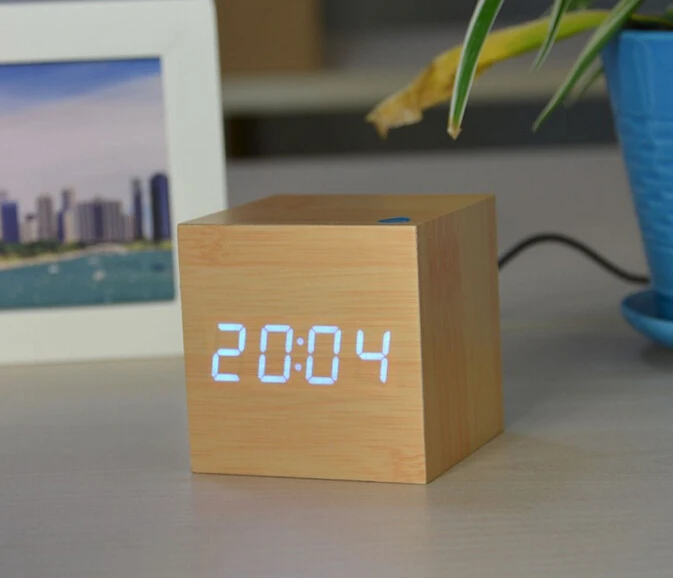 Акция! Качественный цифровой светодиодный Будильник контроль температуры и