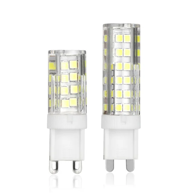 

MINI LED Lamp G9 AC220V 52LEDS 76LEDS 2835SMD 4W 6W LED Light Bulb super bright Chandelier LED Light
