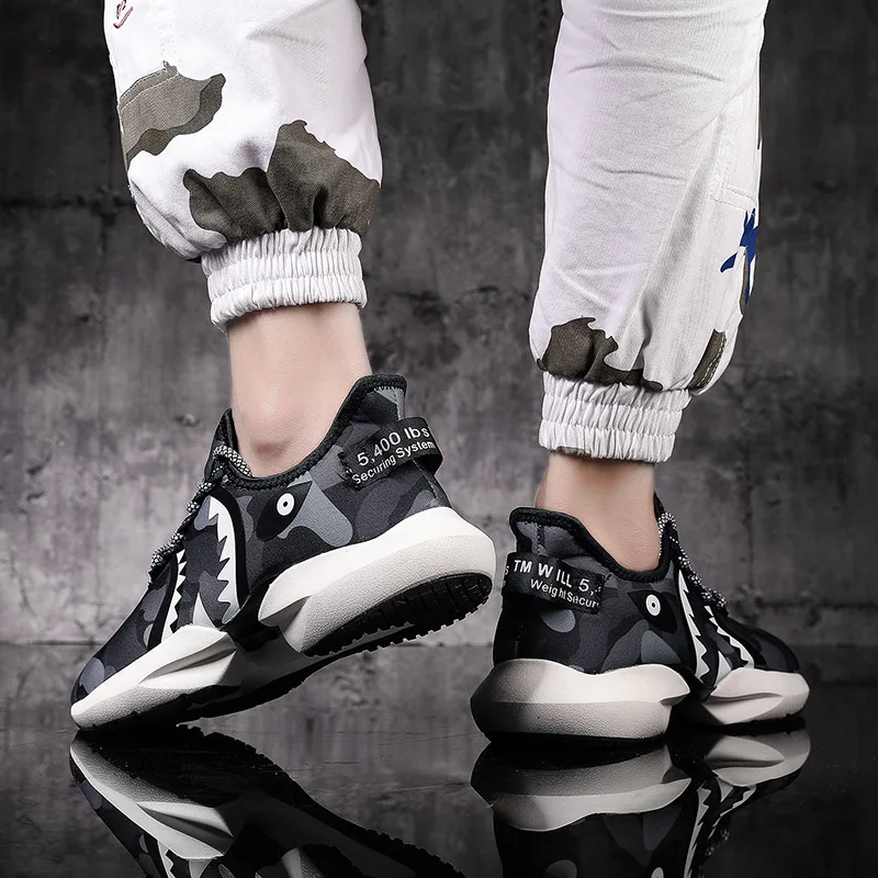 New Arrival Men Shoes Camouflage Tennis Sneakers Plus Size Running Casual Breathable Non-Slip Classic Masculino | Обувь