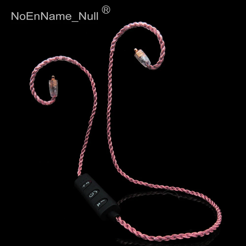 

MMCX Bluetooth Сменный кабель для Shure SE215 SE535 SE846 Sennheiser ie80 ie8I наушники UE 2 Pin TF10 W4R ZST ZS3 гарнитура