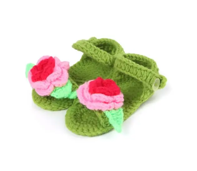 Мягкая хлопковая трикотажная детская обувь для новорожденных ярких цветов NT015 100%