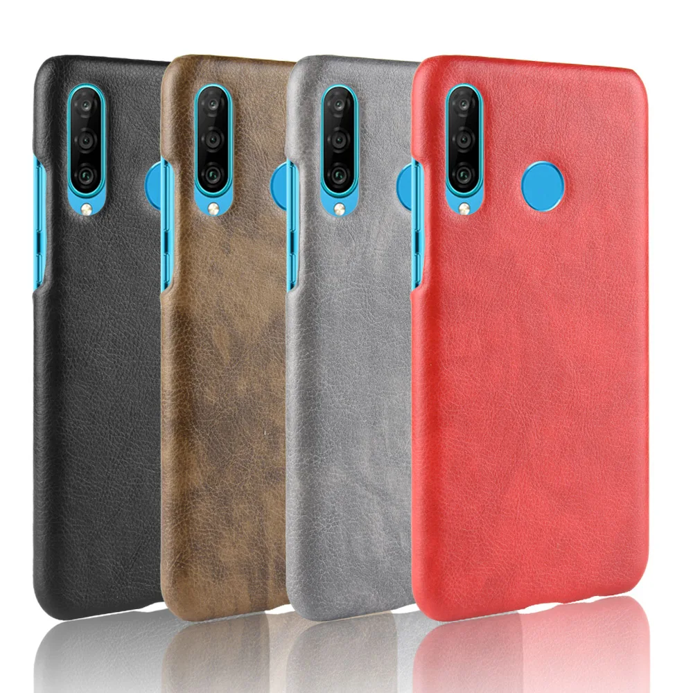 

For Samsung Galaxy M30 SM-M305F/DS Case Retro PU Leather Litchi pattern Skin Hard Cover For Samsung Galaxy M30/A40S Phone Case