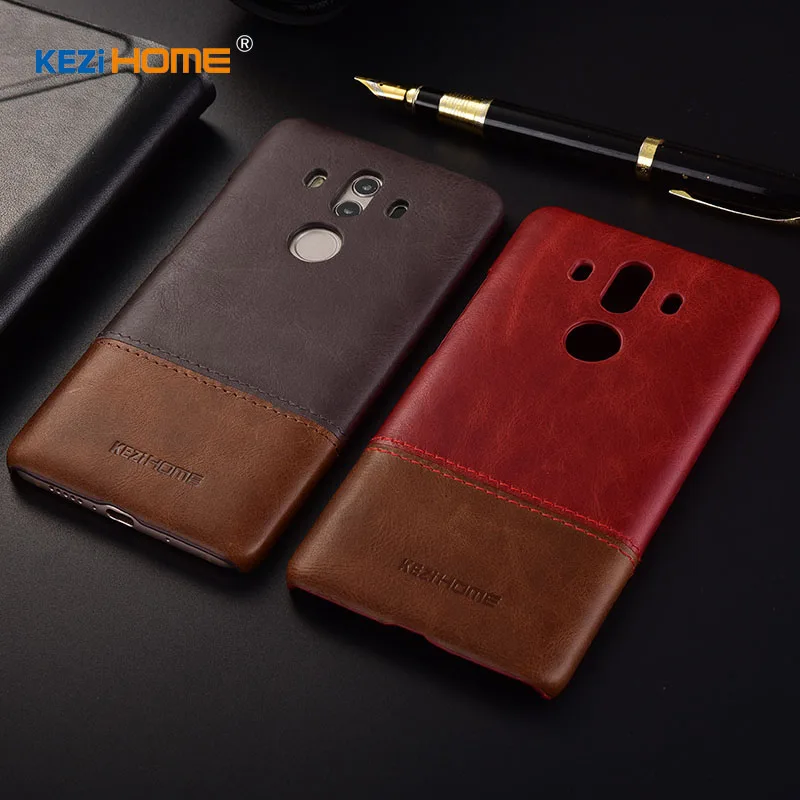 Панель для Huawei mate 10 pc тонкий кожаный чехол Pro Чехол телефона защитная задняя