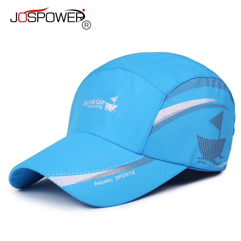 JOSPOWER Новое Лето Quick Dry Бейсболка Путешествия Рыбалка Шляпы Мужчины Женщины