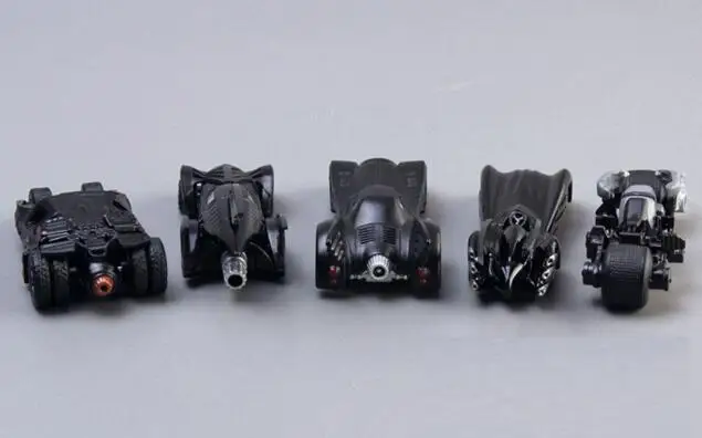 Batman Metal Batmobile Chariot Collectible Alloy car models Model Toys 7cm/2.8&quot 5pcs/set Box Gifts gift Free Shipping |