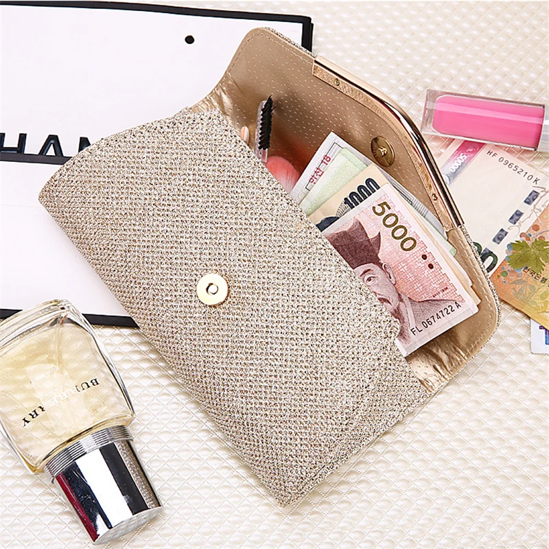

Brand Sequins Women Evening Bag 2019 Party Banquet Glitter Wallet For Women Girls Wedding Clutches Handbag Bolsas Mujer ZWT01