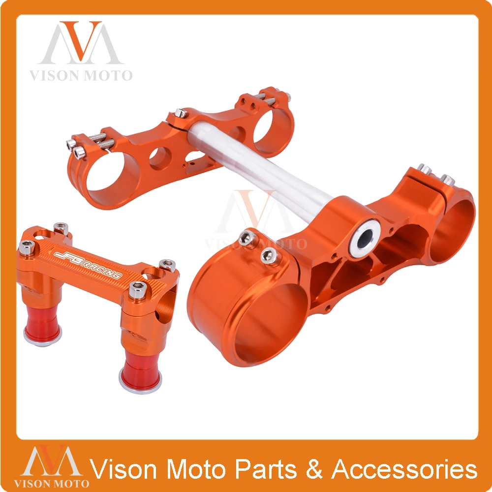 

Тройное дерево хомуты рулевой Руль Ручка Крепление для KTM SX SXF XCF XCW XCFW EXC EXCF FC TC 125 150 250 350 450 530