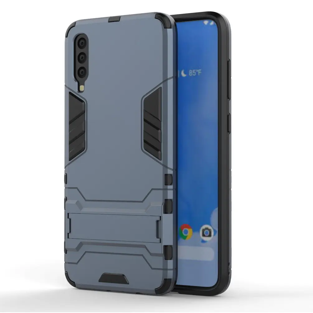 

Hybrid Armor Cases For Samsung Galaxy A70 A50 Case with stand ShockProof Protector Phone Cover For Samsung A30 A40 A20 capa