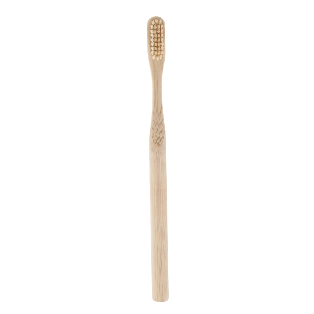 

Adults Bamboo Wood Handle Toothbrush Soft Eco-Friendly Wooden Tooth Brush Tool BPA Free Eco-Friendly