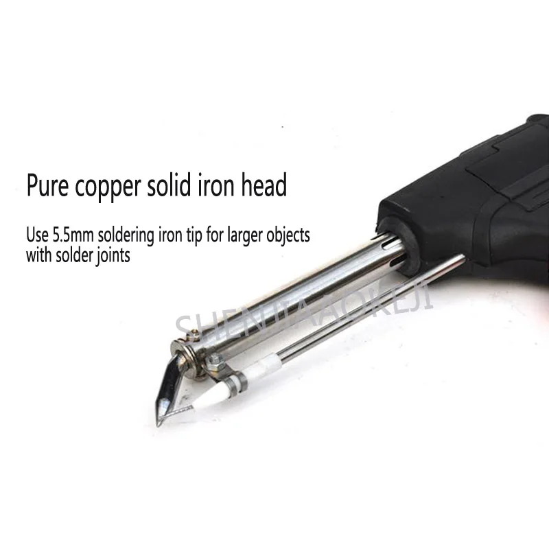 Ручной оловянный пистолет Электрический паяльник отправка Оловянная