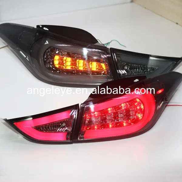 

For Hyundai Avante i35 Elantra Rear Light LED Tail Light 2011-2014 year Smoke Black SN