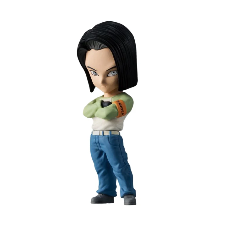 AD 06 Android No.17 "Dragon Ball Z" Оригинальные BANDAI ADVERGE Коллекция Рисунок-персонажи Гоку, Веджета, Gogeta Broly № 17 18 Готен Trunks vegetto Фриза - Цвет: AD 06 Android No.17