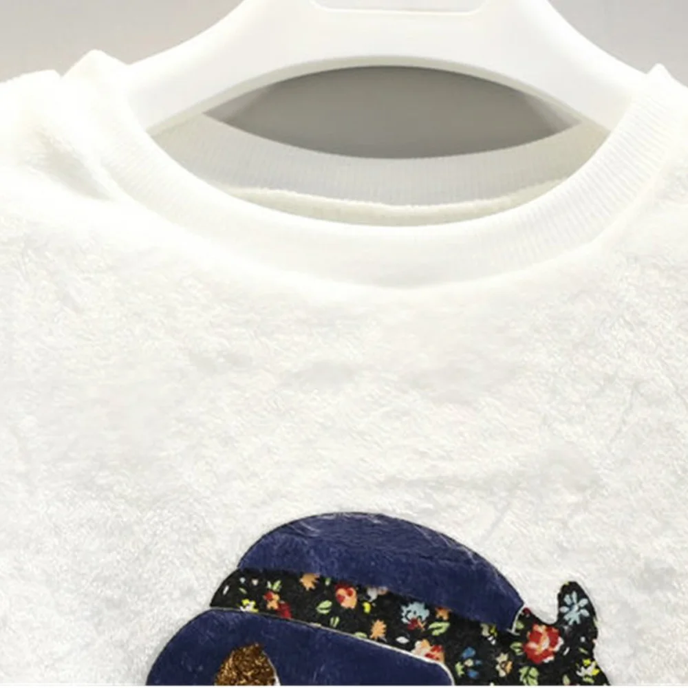 Женские топы модный спортивный костюм с длинным рукавом белые толстовки для