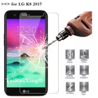 2.5D 0,26 мм 9H закаленное стекло, Защита экрана для LG LV3  LG Aristo M210, закаленная Защитная пленка для LG K8(2017) X300 M200N