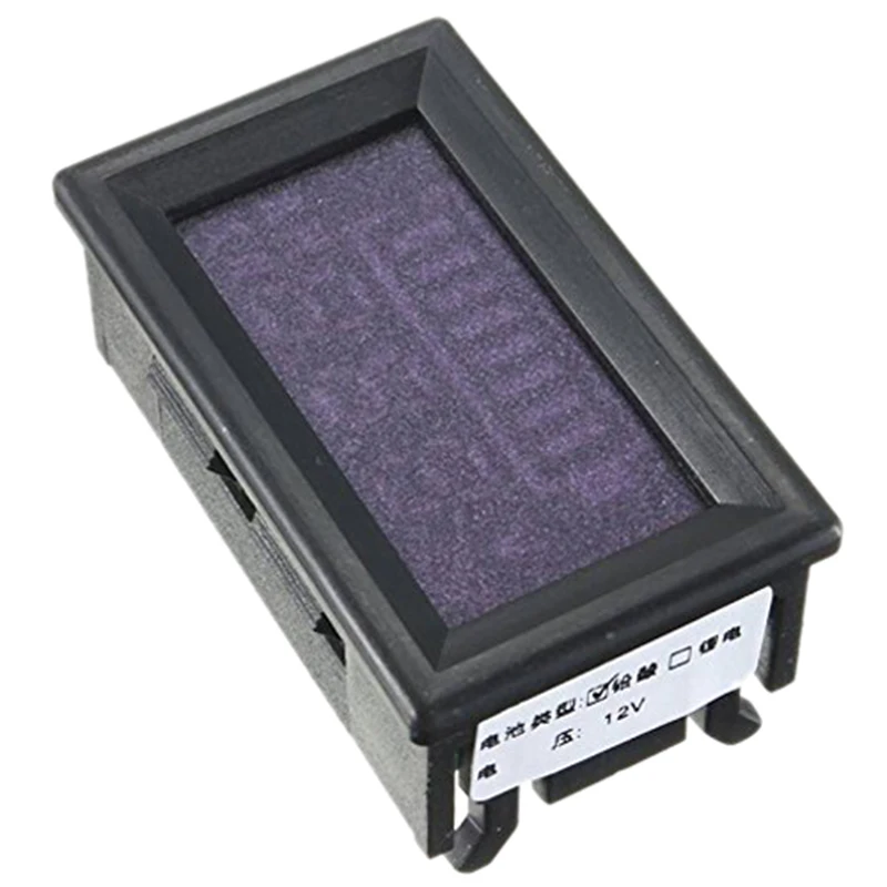 Digitale 12V Saeure Bleibatterien Indikator LED Akku kapazitaet Tester Volt Blei-Saeure-Batterien LED-Anzeige Akku-Kapazitaet Te |