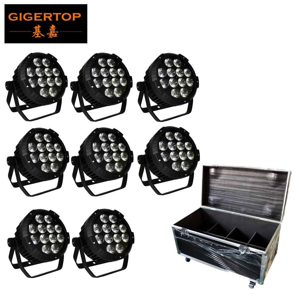 Уличный светодиодный светильник Par Light 12x18 Вт RGBWAUV водонепроницаемый IP65