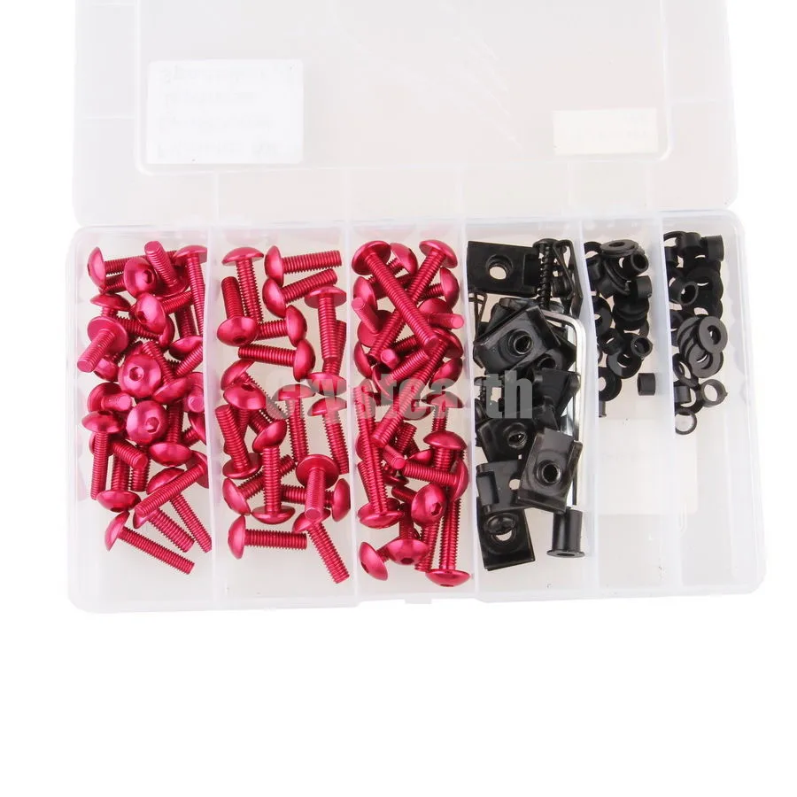 Complete Fairing Bolts Nuts Screws For Yamaha R1 R3 R6 FZ1 FZ6 MT07 MT09 Honda Suzuki GSXR 600 750 1000 Kawasaki ZX6R ZX10R | Автомобили и