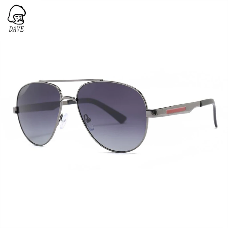 

Dave Brand Pilot Polarized Sunglasses Men High-quality Fishing Driving Goggle Sun Glasses Outdoor Gafas De Sol With Case