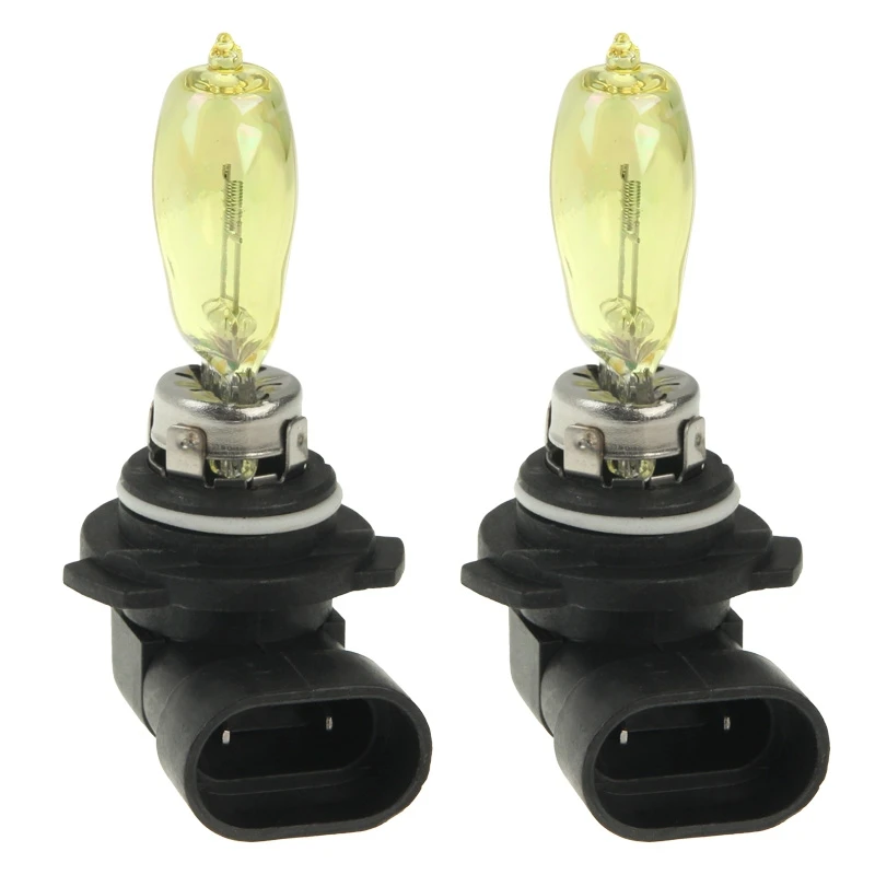 Из 2 предметов 9006 9005 H1 H3 H4 H7 H11 HOD галогенные лампы 12 V 100 W 2400 LM 3500 K желтый свет