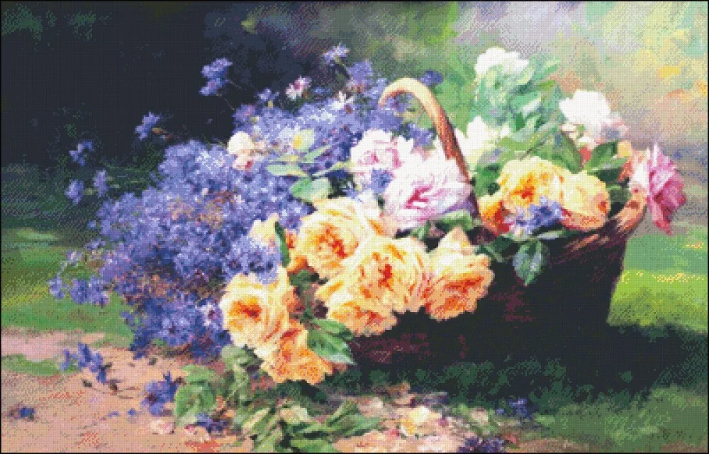 Вышивка для рукоделия Французский DMC высокое качество счетный крест наборы 14 ct