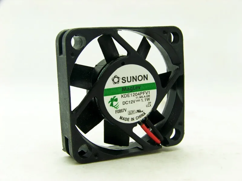 Оригинальный сверхтихий вентилятор для Sunon 4010 KDE1204PFV1 12 В 1 Вт 3 линии 40 мм 4 см |