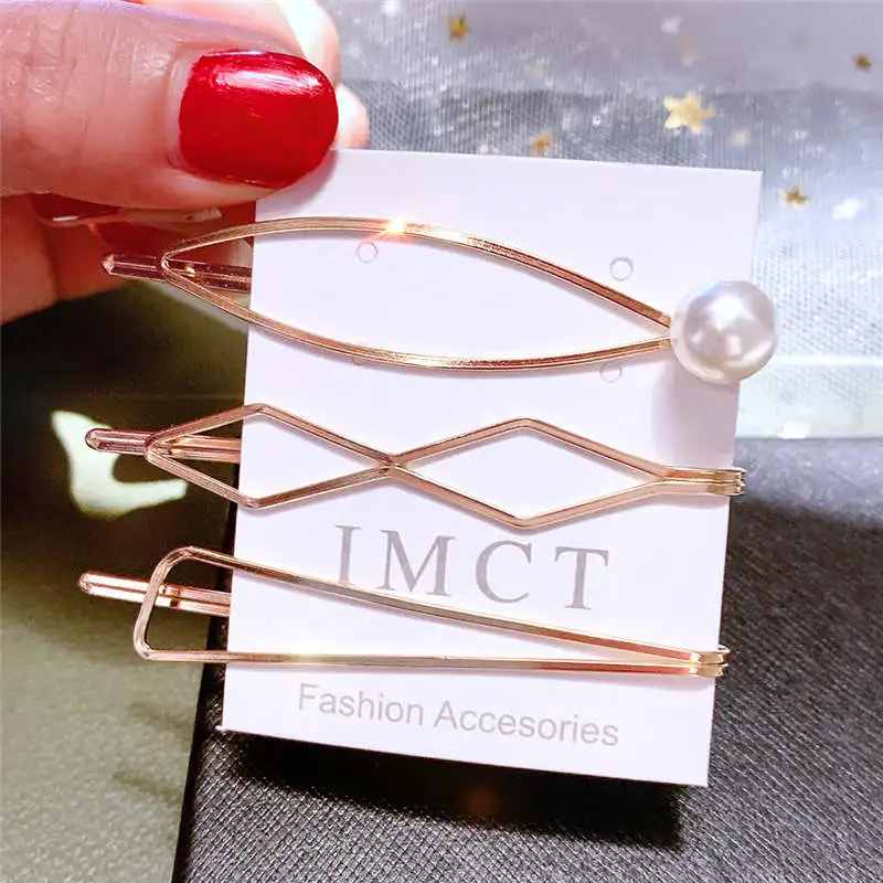 Металлическая шпилька для волос 3 шт./компл. корона Шпилька свадебные аксессуары